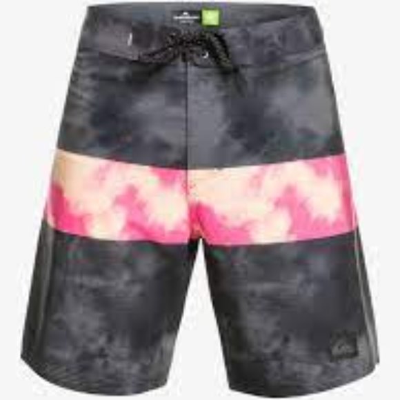 NWT!! Quiksilver Highlite Arch 19" Mens Boardshorts Size 30 - Picture 5 of 11